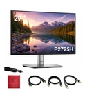 Dell P2725h 27" Full Hd 1920 X 1080 Monitor W/ Displayport + Hdmi Cables. Fixed Price $140.00.