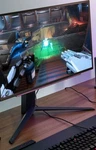Lg 27" Ultragear Oled Qhd 240hz .03ms G-sync Hdr True Black 400 Gaming Monitor. Fixed Price $689.00.