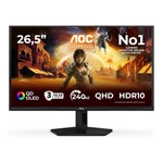 Aoc Q27g41zdf 26.5'' Qd-oled Flat Monitor 16:9 2560 X 1440 Hdr10 240hz G-menu. Fixed Price $339.99.