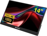 Verbatim 49591 Portable Touchscreen Monitor Usb-c 14" Ips Display Full Hd 1080p. Fixed Price $149.00.