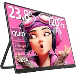 Eviciv 23.8" Portable Monitor 120hz Gaming Screen 1080p Fhd For Computer. Fixed Price $109.99.