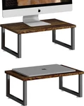 Simple Trending 2 Pack Monitor Stand Riser, Wood Desk Storage Organizer For Offi. Fixed Price $28.36.