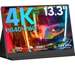 Keeptime 4k Portable Monitor 13.3 3840 X 2160 Uhd Usb-c Hdmi Laptop Monitor, .... Fixed Price $213.66.