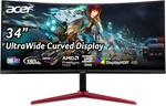 Acer Nitro Xz342cu V 34" 3440x1440w 180hz 400nit 1ms Vrb 75x75 Vesa Refurbished. Fixed Price $213.89.