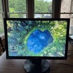 Asus Vw199 Computer Monitor, Screen 19", Led Backlit, Mfg. 2013, Display Tested. Fixed Price $29.95.