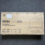 Cooler Master Gm34-cwqa 34 Argb Curved 144hz Gaming Monitor (no Mount Or Stand). Fixed Price $314.50.