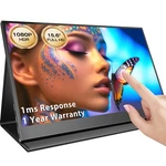 Newsoul 15.6" Touchscreen Monitor 1920x1080 Portable Screen 1ms Laptop. Fixed Price $83.99.