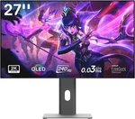 Redragon 27" Oled Flat Gaming Monitor - Qhd 2560x1440, 240hz, 0.03ms Gtg. Fixed Price $599.00.