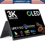 Uperfect 14" 120hz Touch Oled 100% Dci-p3 Portable Monitor W/ 100000:1 500 Cd/m. Fixed Price $169.99.