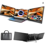 Kefeya Laptop Screen Extender, 14.2" Portable Triple Monitor For. Fixed Price $149.99.