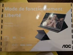 Aoc 16t2 15.6" Fhd Ips Led Portable Monitor - Black New In Sealed Box. Fixed Price $49.90.