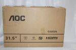 Aoc Q32e2n - Led Monitor 32" (31.5" Viewable) 2560 X 1440 Qhd 75 Hz Ips. Fixed Price $110.00.