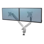 Fellowes Platinum Series Dual Monitor Arm For Up To 27" Monitors Silver. Fixed Price $159.43.