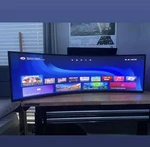 Lg Ultrawide Dual Qhd Ips 49 Inch Curved 32:9 Widescreen Gaming Monitor + Stand. Fixed Price $800.00.