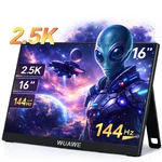 Wuawe 16" 2.5k 144hz Portable Monitor Qhd 2560x1600 Ips For Macbook Pro Air. Fixed Price $249.99.
