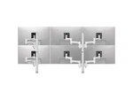 Atdec 6 Desk Mount For Monitor - White Vesa Plate 75x100 & 100x100 (awms-6-4. Fixed Price $1283.99.