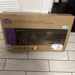 Benq Gaming Monitor Display El 2870 U (27.9 In / 4 K Hdr Tn 1 Ms Freesyn. Fixed Price $280.00.