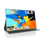 18.5 Inch Large Portable Monitor, 120hz 1080p Fhd Ips Travel Second .... Fixed Price $143.80.