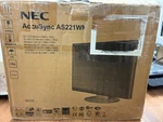 New Nec Accusync As222wm 22" Widescreen Led Lcd Monitor - No Stand/base. Fixed Price $54.95.