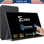Eviciv Touchscreen Portable Monitor, 15.6" 1920 X 1080 Gaming Monitor A. Fixed Price $89.99.