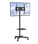 Vevor Mobile Tv Stand Cart For 23"-60" Tvs With Wheels & A Tray Ob. Fixed Price $59.99.