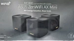 Asus Zenwifi Ax Mini - Mesh Wifi 6 System (ax1800 / Xd4) 3 Pack. Fixed Price $199.99.