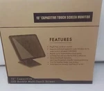 Ecrs 15" Capacitive Multi-touch Pos Monitor For Retail Kiosk Restaurant Bar. Fixed Price $349.00.