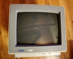 Atari Sc1224 Color Monitor 1986 Vintage Crt Display For St Works. Fixed Price $322.04.