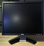 Dell E196fpf Lcd Monitor E197fpf W/ Stand And Cables - Nice!. Fixed Price $45.00.