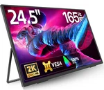 Eviciv 24.5" 165hz Qhd Portable Gaming Monitor Hdmi Usb C W/vesa For Samsung Dex. Fixed Price $135.99.