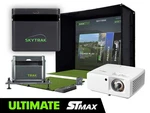 Skytrak St Max Golf Simulator Ultimate Studio Package Complete Indoor Sim. Fixed Price $6495.00.