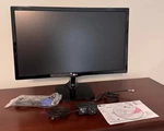 Lg 24" 1080p Led Monitor, Model 24m47vq, Open Box, All Inclusive. Fixed Price $46.50.