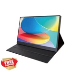 Biakknoe 15.6" 1080p Portable Monitor Ips Usb C Hdmi Speakers. Fixed Price $94.99.