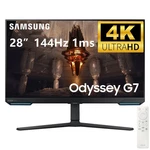 Samsung Odyssey G7 28" 4k Uhd Ips 144hz 1ms G-sync Compatible Gaming Monitor. Fixed Price $425.00.