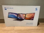 Siaviala S2 Triple Laptop Screen Extender 14 1080p Fhd Portable Monitor Usb-c. Fixed Price $259.99.