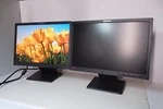 Lot-2 Lenovo L197 Wide 19" Dual Monitor Setup Black Vga Dvi 1440 X 900 4434-he1. Fixed Price $124.75.