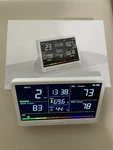 Ynak 16 In 1 Air Quality Monitor Indoor 7" Display 9 Aqi+7 Aqi Alerts. Fixed Price $38.00.