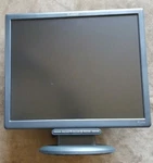 As-is Planar Pl1702 17" Black Lcd Monitor W/ Stand *powers Off After Few Seconds. Fixed Price $4.95.