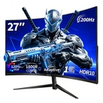 Zza 27-inch Curved Computer Monitor,200hz 180hz 144hz Gaming Monitor,fhd 1080.... Fixed Price $167.46.