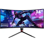 Ktc 34 Inch Ultrawide Monitor, 180hz Wqhd 3440x1440 Curved Gaming Monitor. Fixed Price $249.99.