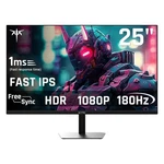Ktc H25t7 24.5'' Gaming Monitor 1080p 180hz Up To 200hz Ips Hdr10 Adaptive Sync. Fixed Price $89.99.