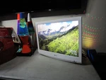 White Cabinet Lg 19 19lg31 Lcd Tv No Rmt Stand Freeship. Fixed Price $70.00.