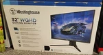 Westinghouse Wm32dx9019 32" Wqhd Widescreen Led Freesync Gaming Monitor. Fixed Price $190.00.