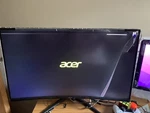 Acer Ed320qr Sbiipx 31.5" Full Hd Curved Monitor (um.je0aa.s01). Fixed Price $160.00.