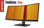 Lenovo Thinkvision T34w-20 34" Uwqhd Wide Va Nearedgeless Curved Monitor. Fixed Price $467.33.