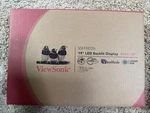 Viewsonic Va1903h 19 Widescreen Monitor - Black. Fixed Price $50.00.