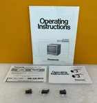 Panasonic Cctv Cameras Wv-bp510/wv-bp514 & Video Monitor Wv-bm900 Operating Inst. Fixed Price $49.99.