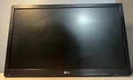 Lg 19m38d-b 19" Led Monitor W/ Cables & Aftermarket Stand Tested. Fixed Price $24.99.