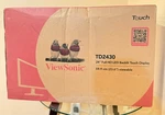 New Sealed Viewsonic Td2430 24 Touchscreen Monitor 1080p Hdmi Usb Pos Display. Fixed Price $239.20.