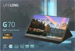 Lifelong G70 15.6" Fhd 1080p Portable Monitor With Usb-c And Mini Hdmi. Fixed Price $89.00.